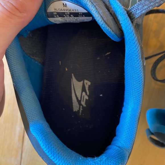 Men’s size 10.5 Altra Lone Peak 5 Charcoal and Teal Trail Shoes - Picture 10 of 10